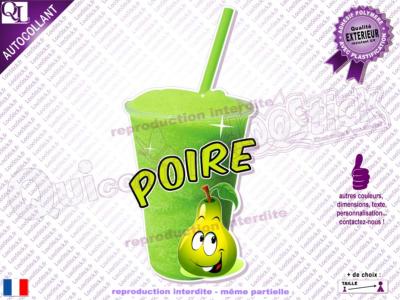 Autocollant GRANITA Poire
