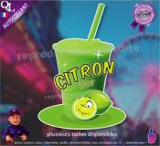 autocollant GRANITE parfum CITRON VERT sticker