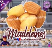 Autocollant MADELEINES de COMMERCY TITRE sticker