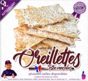 Autocollant OREILLETTES BUGNES PROVENCALES TITRE sticker