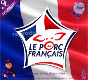 Autocollant VIANDE LE PORC FRANCAIS