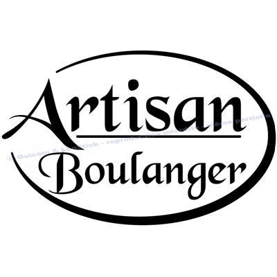 Autocollant ARTISAN BOULANGER 