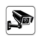 Autocollants Caméra de Vidéo Surveillance