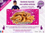 Banderole CHURROS arabesque plv Foire (deco1)