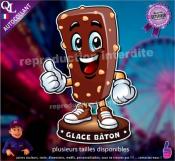 Autocollant GLACE BATON COMIQUE ref1