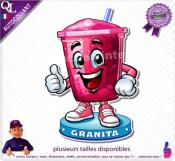 Autocollant GRANITA COMIQUE ref1