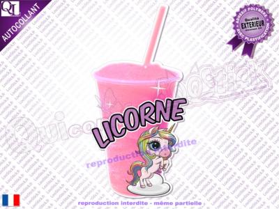 Autocollant GRANITA Licorne
