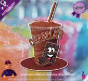 autocollant GRANITE parfum CHOCOLAT sticker