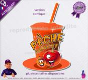 autocollant GRANITE parfum PECHE ABRICOT sticker