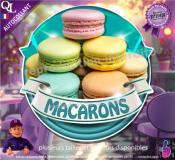 Autocollant MACARONS ruban forain STICKER