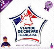 Autocollant VIANDE DE CHEVRE FRANCAISE