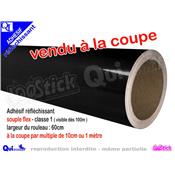 Adhsif Rflchissant NOIR standard ou souple  la coupe