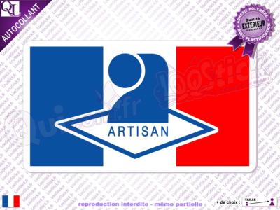 Autocollant ARTISAN FRANCE FRANCAIS