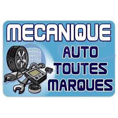 Adhésif MECANIQUE AUTO Enseigne Lumineuse