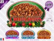 Sticker autocollant CHOUCHOUS DECOR NOEL rsistant UV