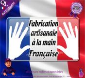 Autocollant FABRICATION artisanaleà la main Française