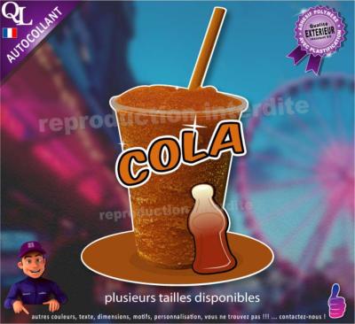 autocollant GRANITE parfum COLA sticker