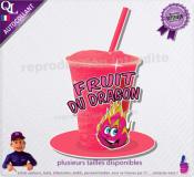 autocollant GRANITE parfum PITAYA FRUIT DU DRAGON sticker