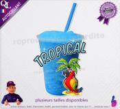 Autocollant GRANITE parfum TROPICAL adhésif pro