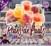Autocollant PATES de FRUITS d'AUVERGNE TITRE sticker
