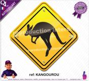 Autocollant PANNEAU AUSTRALIE mammifères