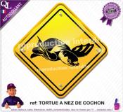 Autocollant PANNEAU AUSTRALIE tortues reptiles