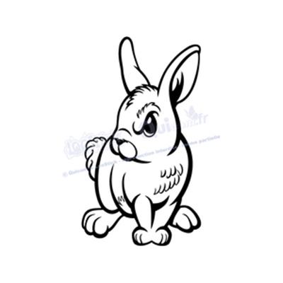 Sticker LAPIN (ref5)