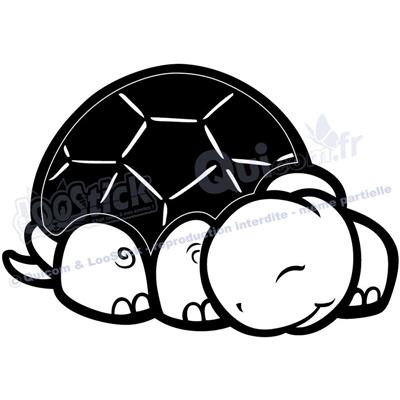 1 sticker TORTUE 29x20cm