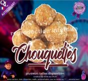 Autocollant CHOUQUETTES titre STICKER
