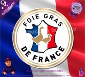 autocollant FOIE GRAS DE FRANCE