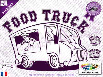 Stickers Food Truck déco CAMION