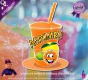 autocollant GRANITE parfum AGRUMES sticker