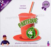 autocollant GRANITE parfum PASTEQUE sticker