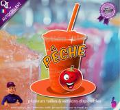 autocollant GRANITE parfum PECHE sticker
