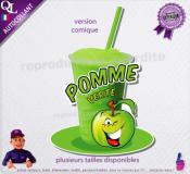 autocollant GRANITE parfum POMME VERTE sticker