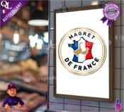 autocollant MAGRET DE FRANCE