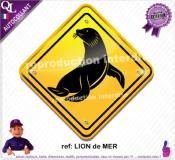 Autocollant PANNEAU AUSTRALIE animaux marins