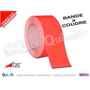 Bande REFLECHISSANTE  Coudre Tissu ORANGE Fluo