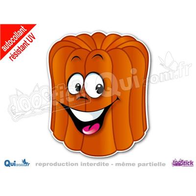 Autocollant Cartoon CANELE