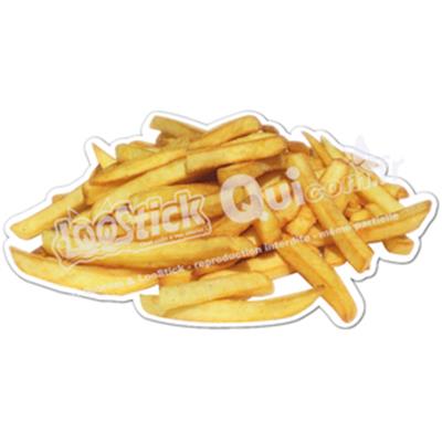 Autocollant Frites en Tas