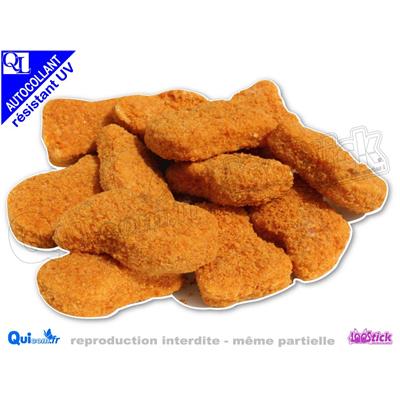 Autocollant NUGGETS POULET