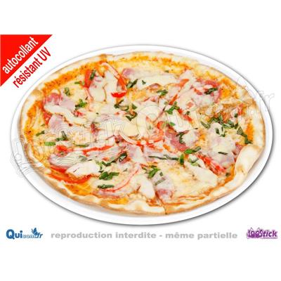 Autocollant Pizza Fromage (photo)