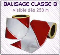 Balisage visible 250m