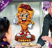 Autocollant CREPE COMIQUE