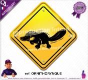 Autocollant PANNEAU AUSTRALIE mammifères