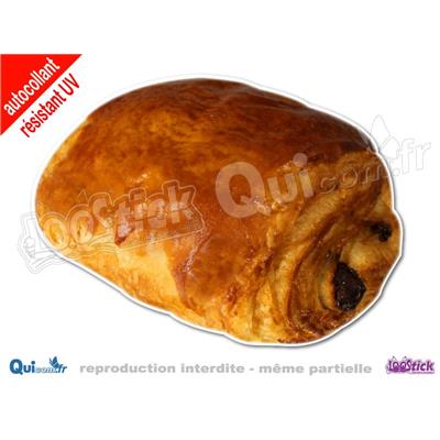 Autocollant PAIN au CHOCOLAT (ref1)