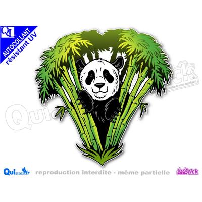 Autocollant PANDA BAMBOUS