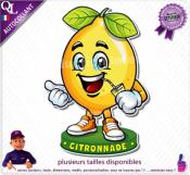Autocollant CITRONNADE COMIQUE ref1
