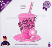 autocollant GRANITE parfum BARBE A PAPA sticker