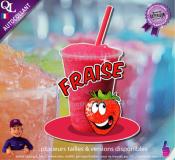 autocollant GRANITE parfum FRAISE sticker